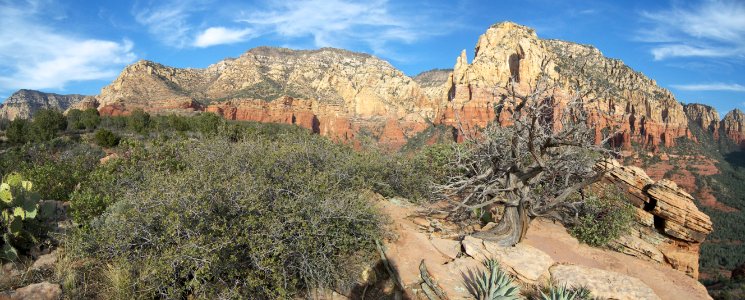 Brins Mesa Rim Panorama