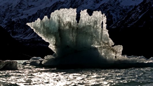 Hooker Lake Iceberg photo