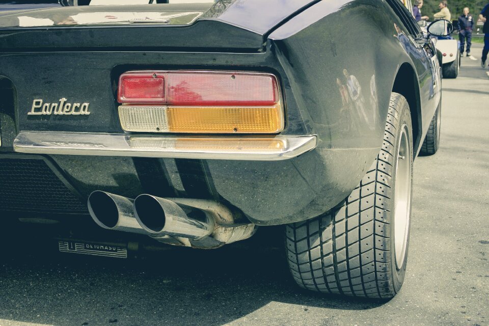 Rear classic vehicle