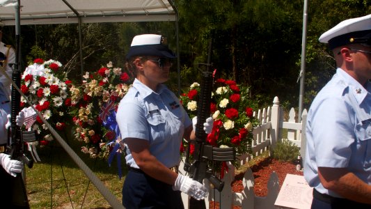 Honor Guard and the Cemetery