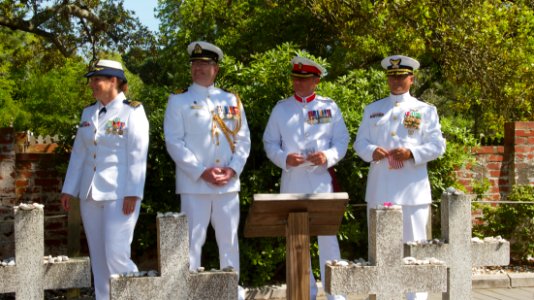 Dignitaries in Ocracoke