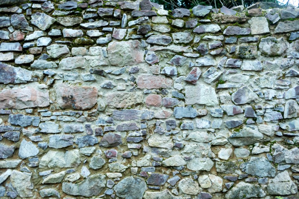 Stone Wall Steinmauer 02