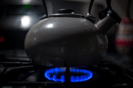 Kitchen household teapot photo