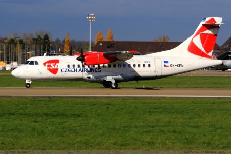 ATR42 512 CSA OK-KFN 637 Entzheim novembre 2015