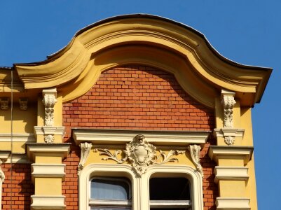 Gable architecture building