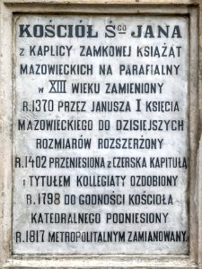 Polish Sign Kosciol sgo Jana