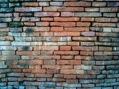 Brick wall Thailand photo