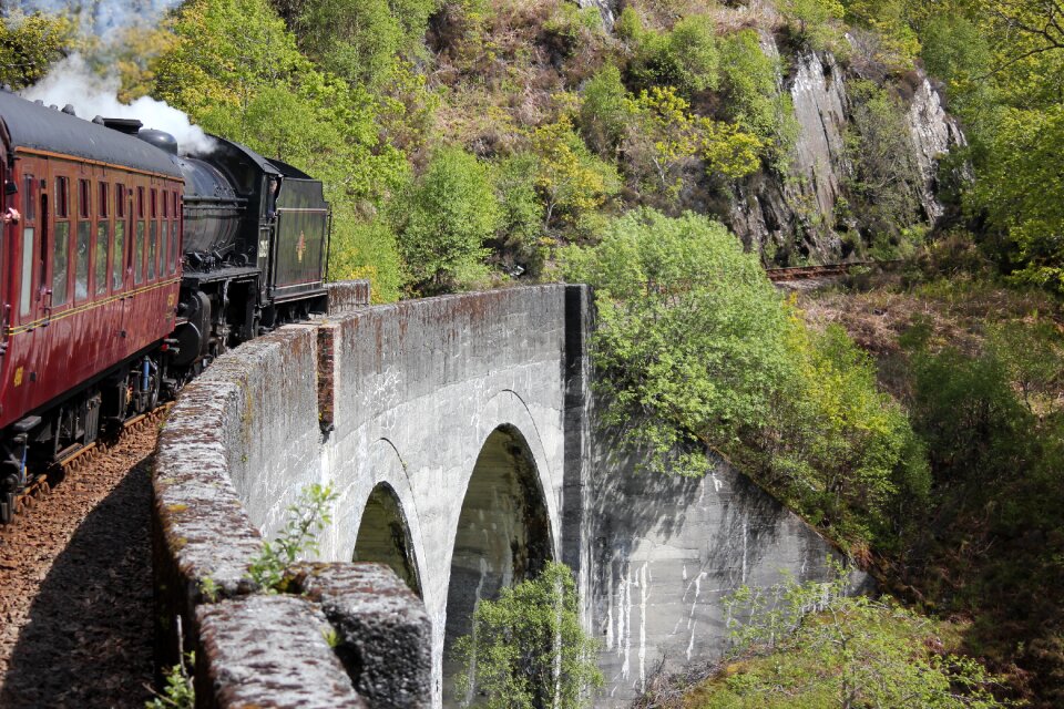 Jacobite steam train hogwarts express steam train