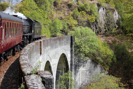 Jacobite steam train hogwarts express steam train photo