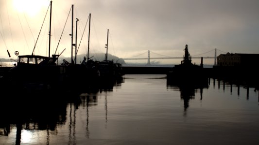 Lever de soleil sur Pier 39