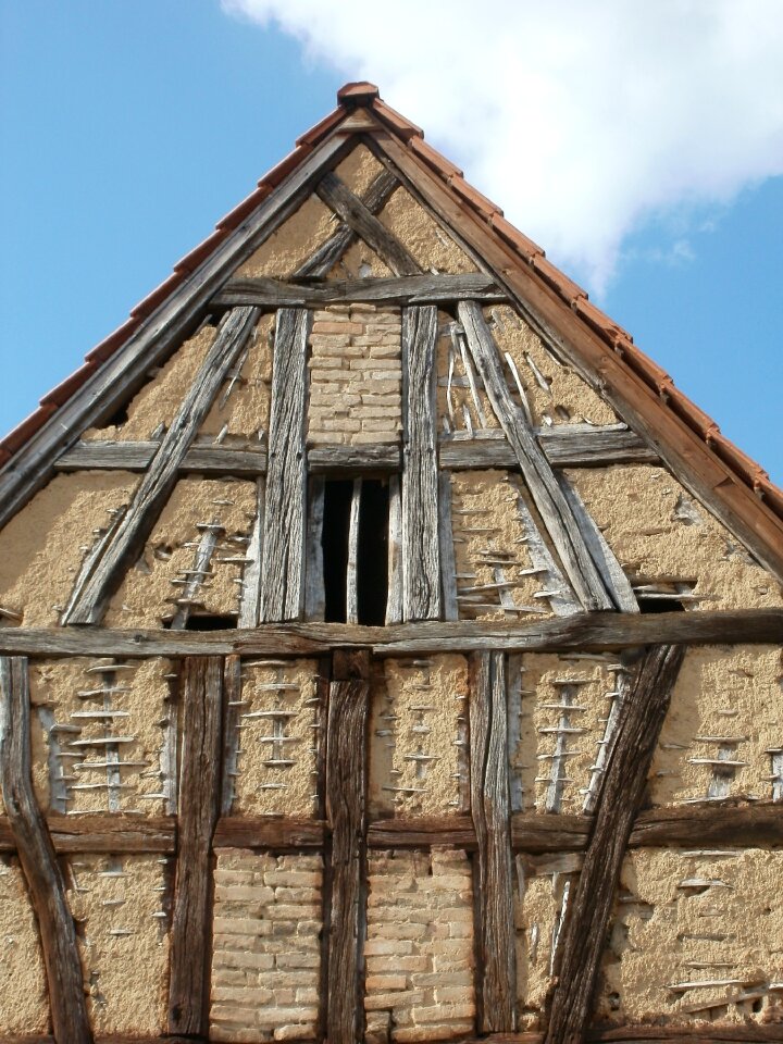 Wooden rustic farm