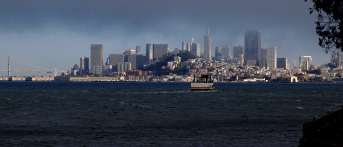 San Francisco vue depuis Alcatraz