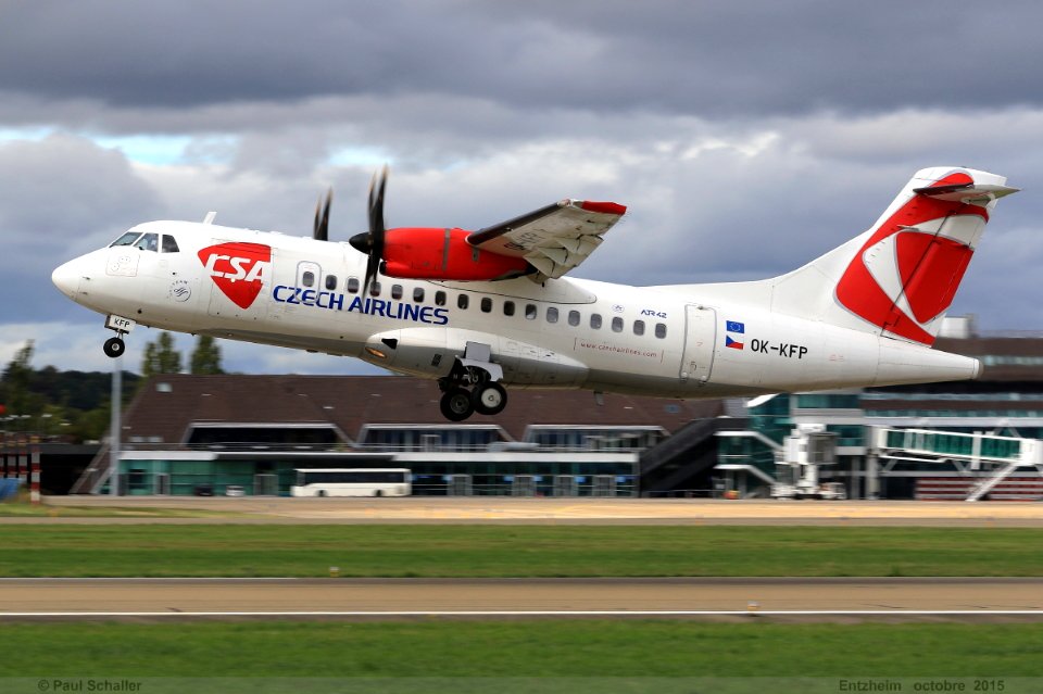 ATR42 512 CSA OK-KFP 639 Entzheim octobre 2015