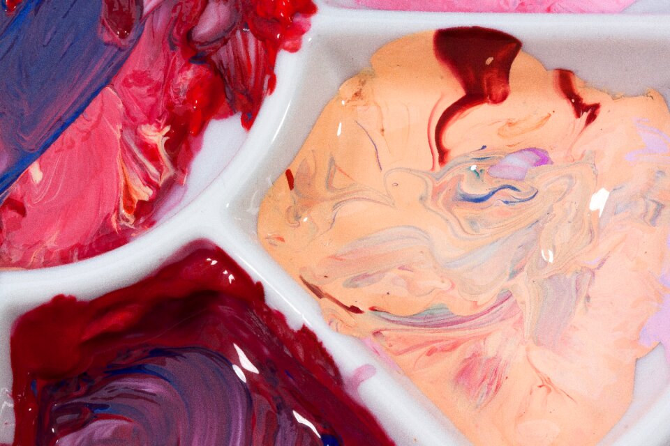 Artists colorful wells