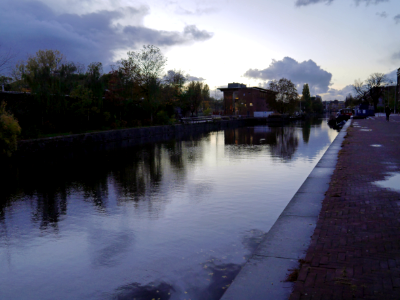 Free photo of Amsterdam: picture of a view along Artis Zoo and the canal Entrepotdok, The Netherlands photo