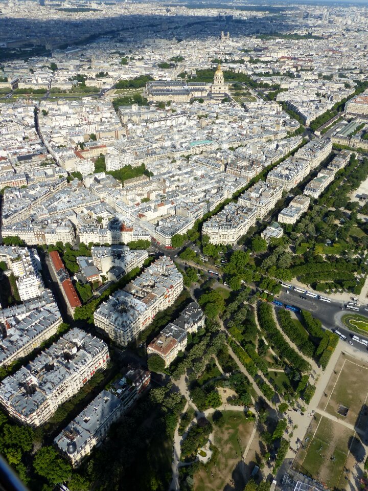 Panorama paris city