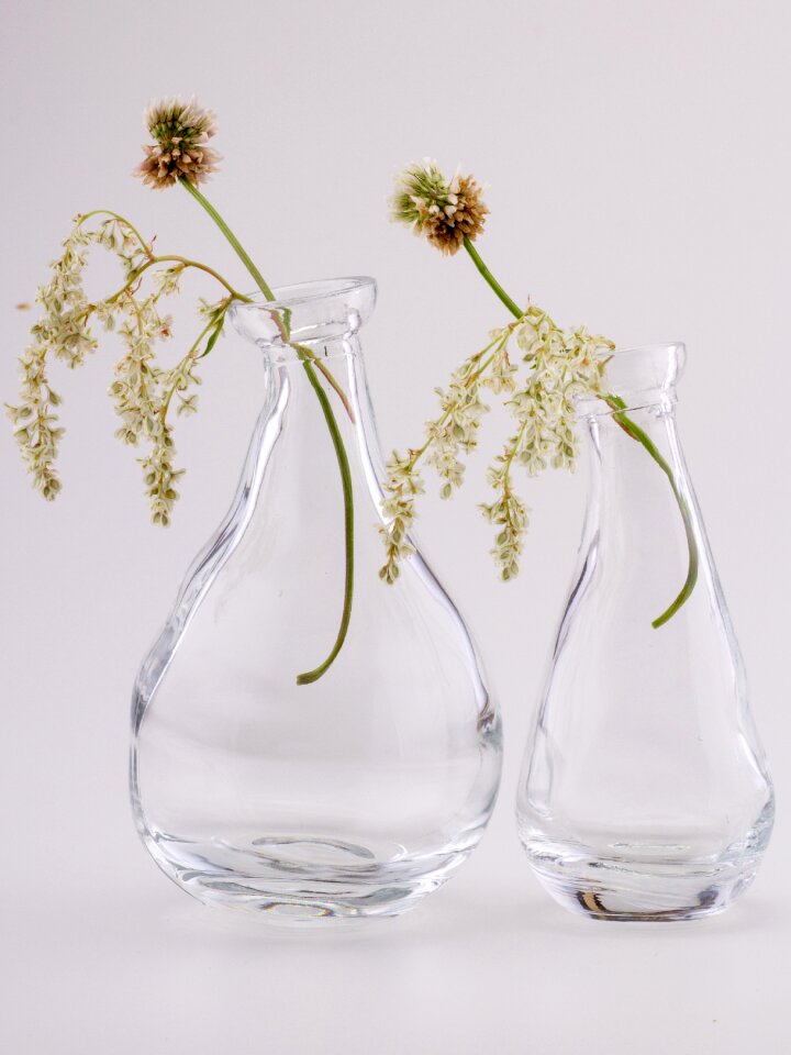 Bottles transparent glasses