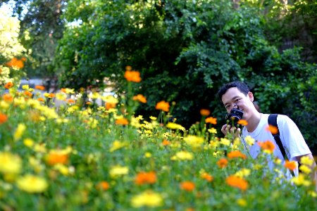 Mr Tran with his camera :D