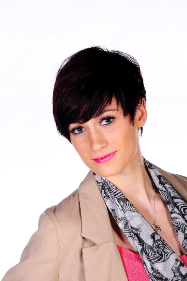 Portrait hair student