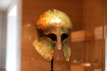 Ancient Greek Corinthian Helmet
