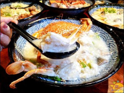 霸氣螃蟹海鮮粥13