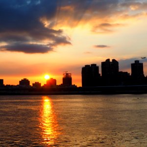 大稻埕夕陽