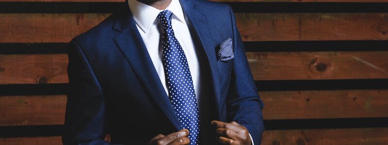 Professional suit businessman photo