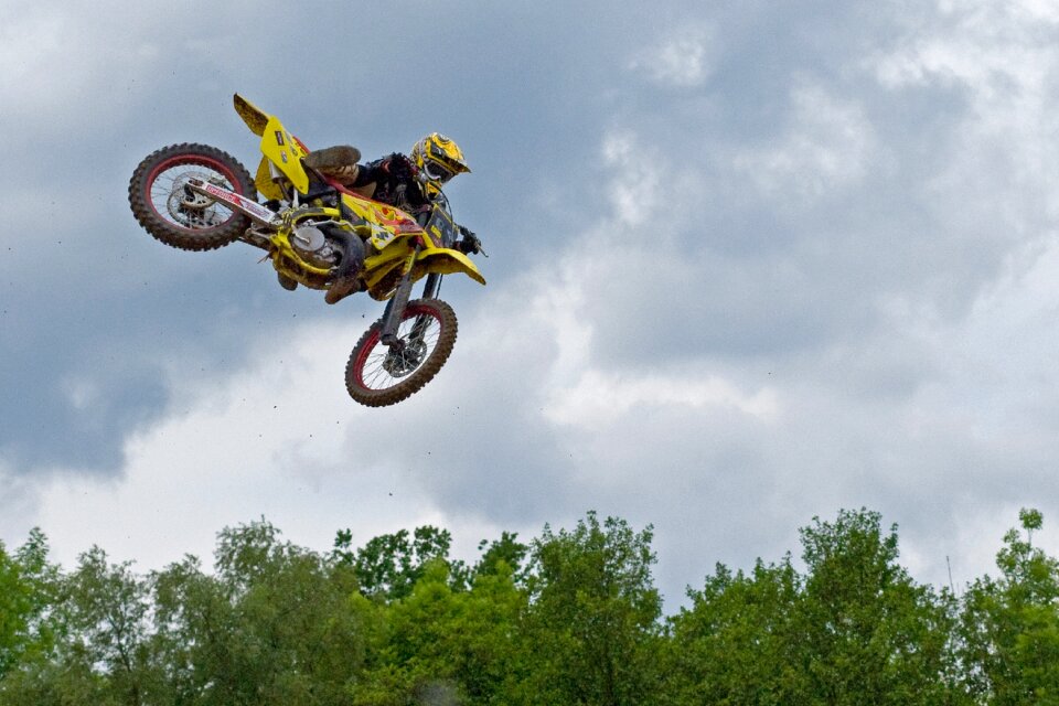 Acrobatics race motorcycle