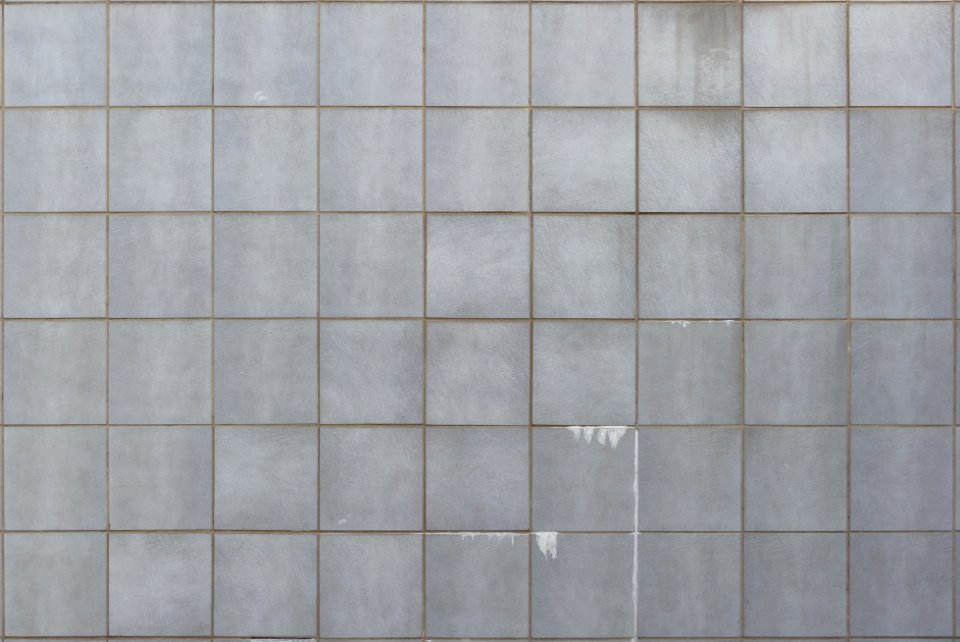 Wall tiles bluish
