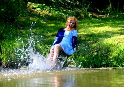 Water joy nature