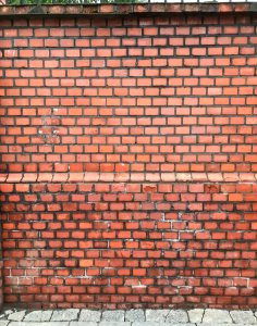 Brick wall museum photo