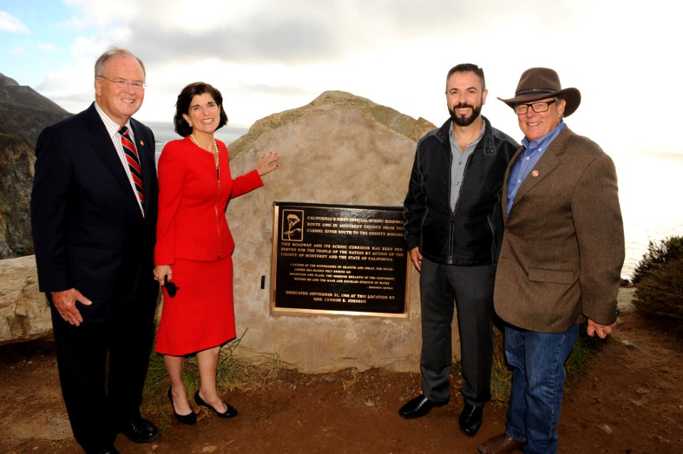 Bixby Creek Bridge Plaque Rededication Ceremony