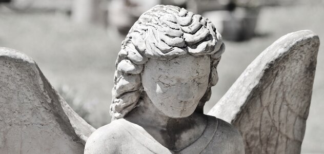 Sculpture statue cemetery