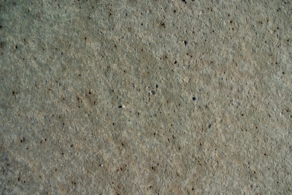 Dry and salty ground
