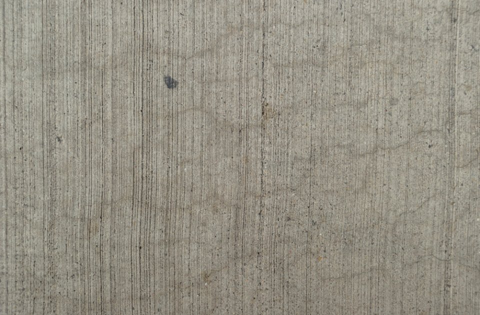 Concrete ground of gas station