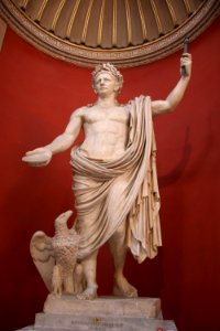 Claudius as Jupiter, 1st C. AD, Round Hall by Michelangelo Simonetti, Vatican Museum