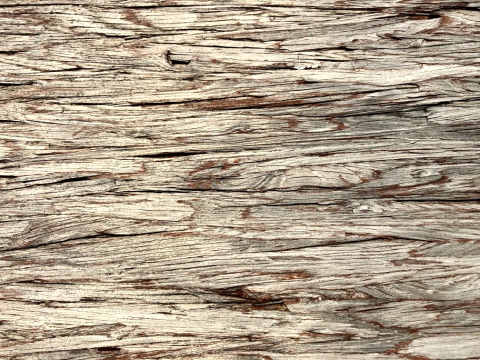 Rough wood