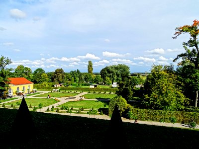 Neuzelle  Blick in den Barockgarten