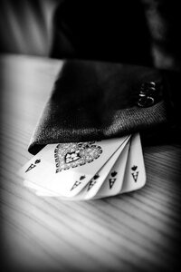 Cards poker spades