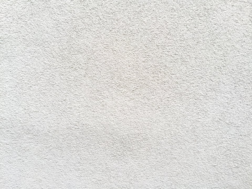 White plastered wall