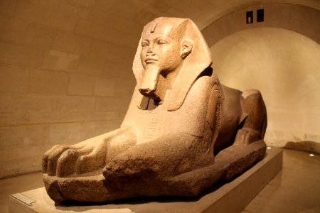Ancient Egypt Great Sphinx of Tanis, c. 1900 BC, 12th Dynasty (Maybe 6th or even 4th?) photo