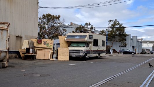 RV Camping, Berkeley California