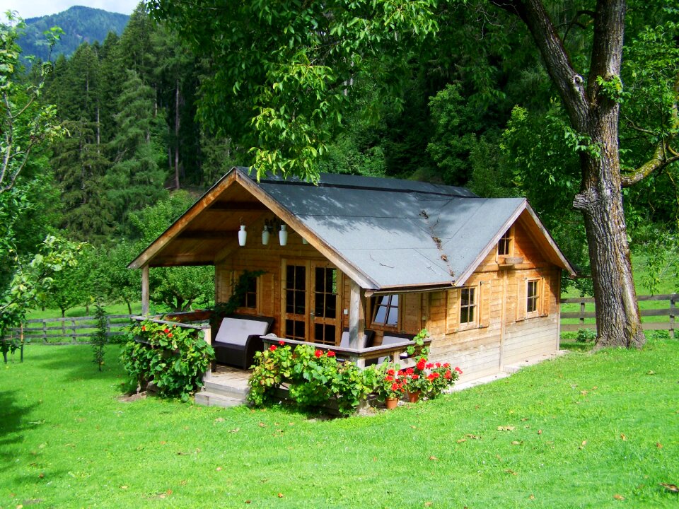 Small wooden house tiny house architecture