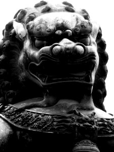 Forbidden City Lion photo