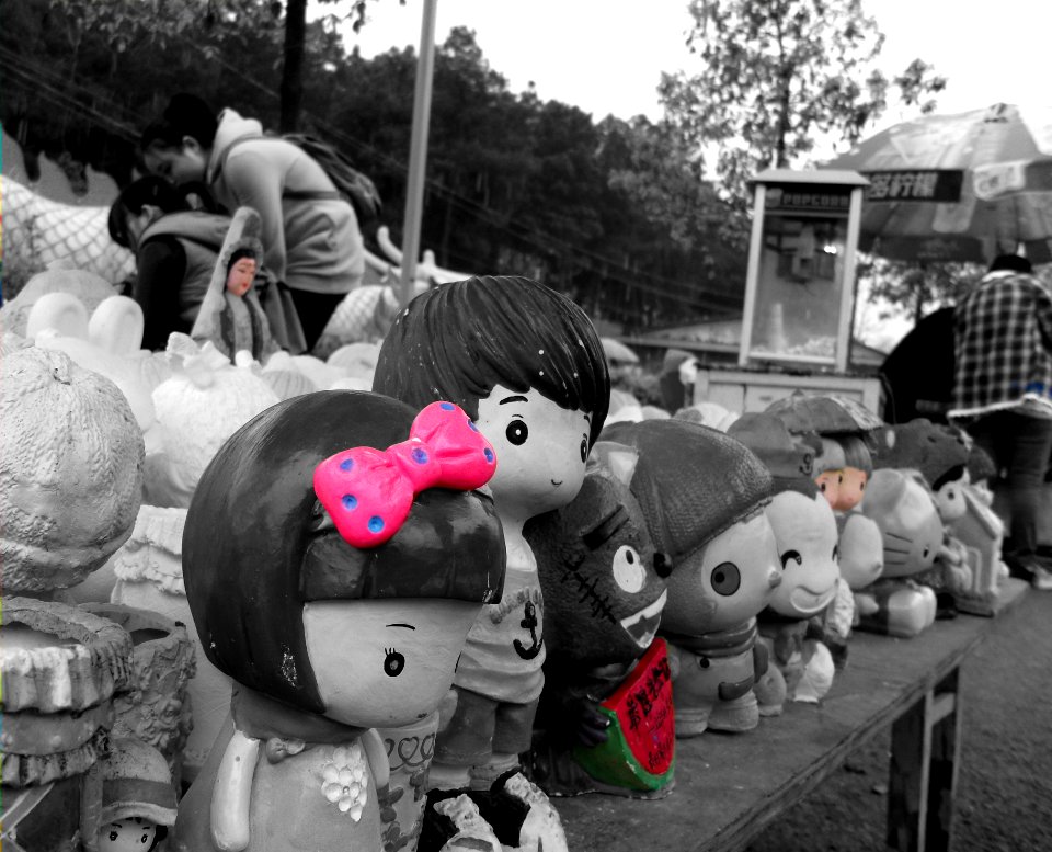 Statues at Hunanese Amusement Park
