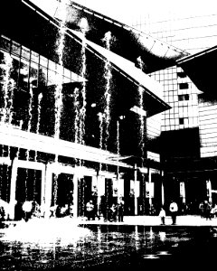 Fountains at Night: Lantau Island (Hong Kong) No. 2 photo