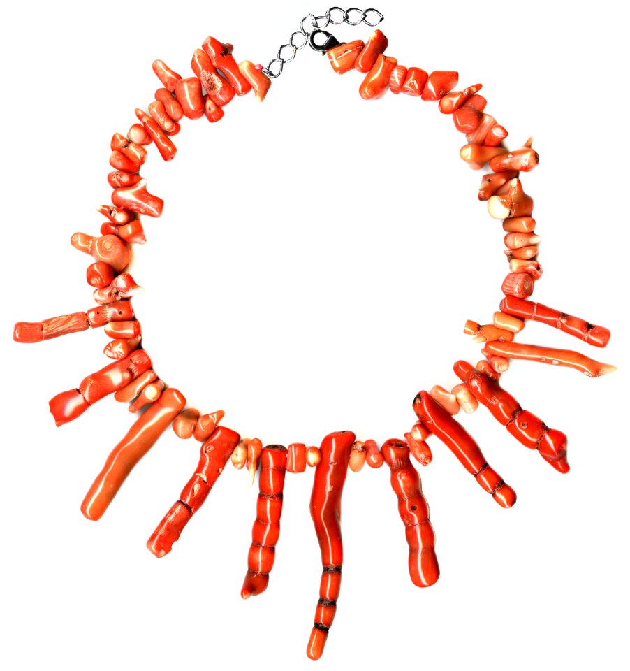 Choker orange genuine
