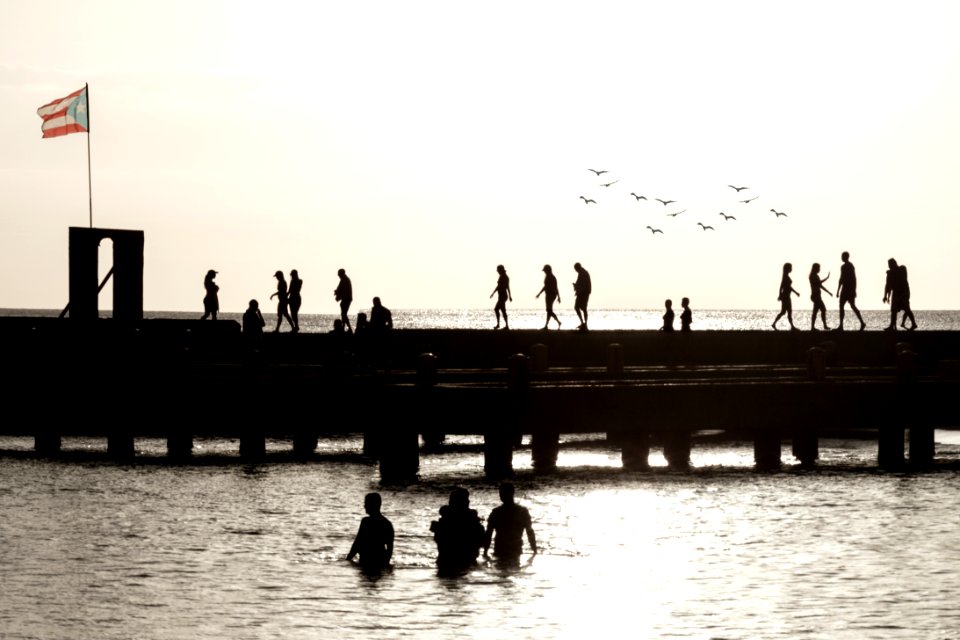 Crash Boat Silhouette