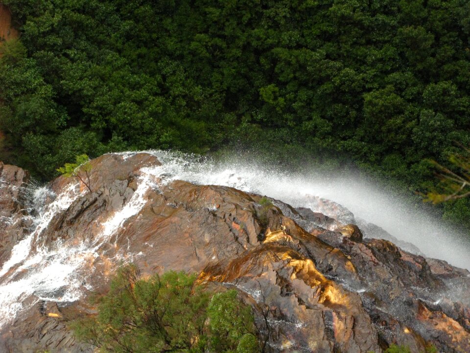 River water mountain photo