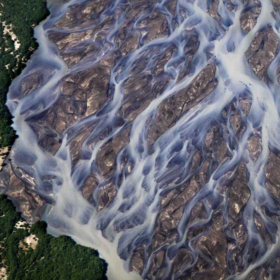 Braided Streams near the Katmai Coast